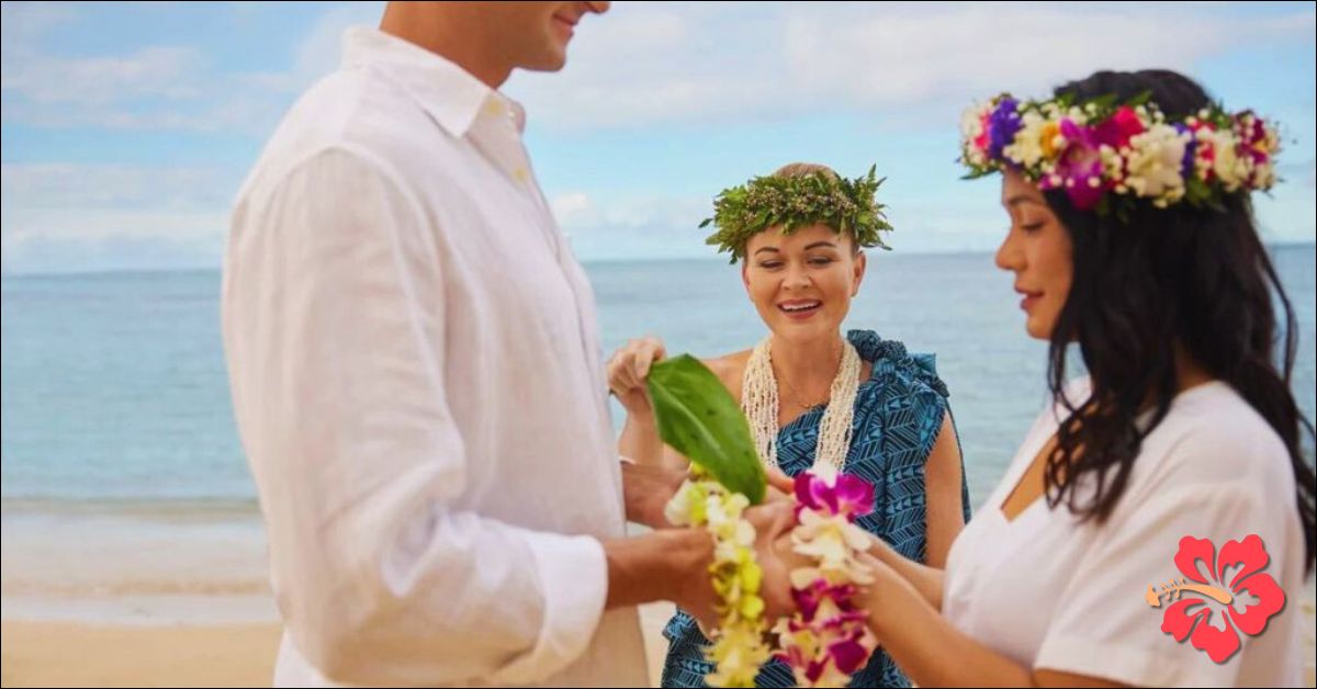hawaiian wedding vow renewal ceremony