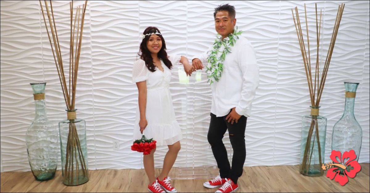 hawaiian wedding attire​